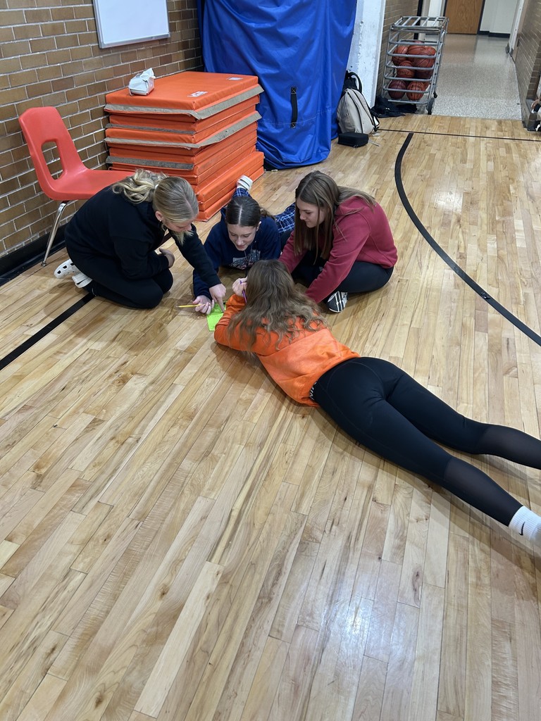 Students working with Leader in Me