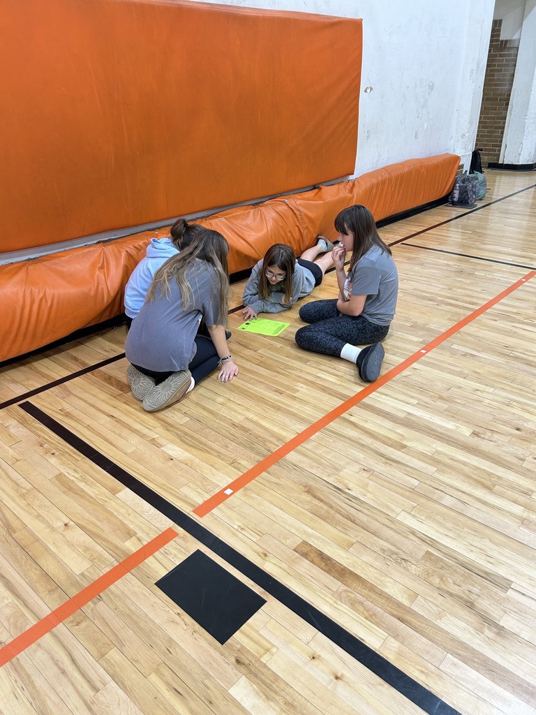 Students working with Leader in Me