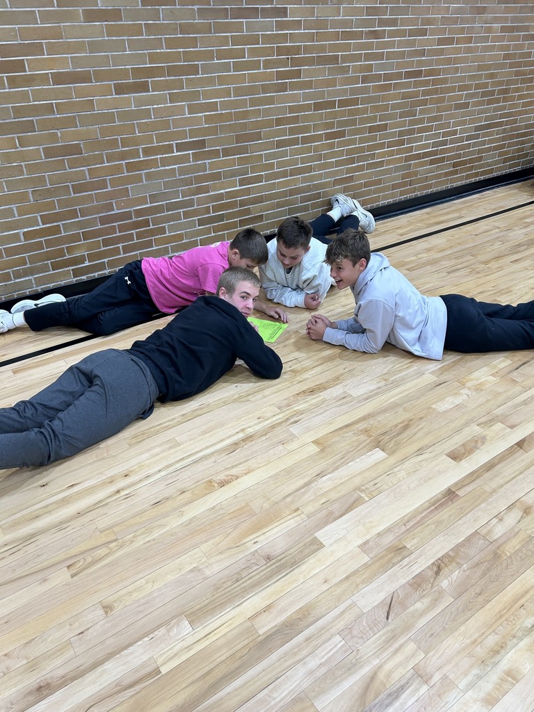 Students working with Leader in Me