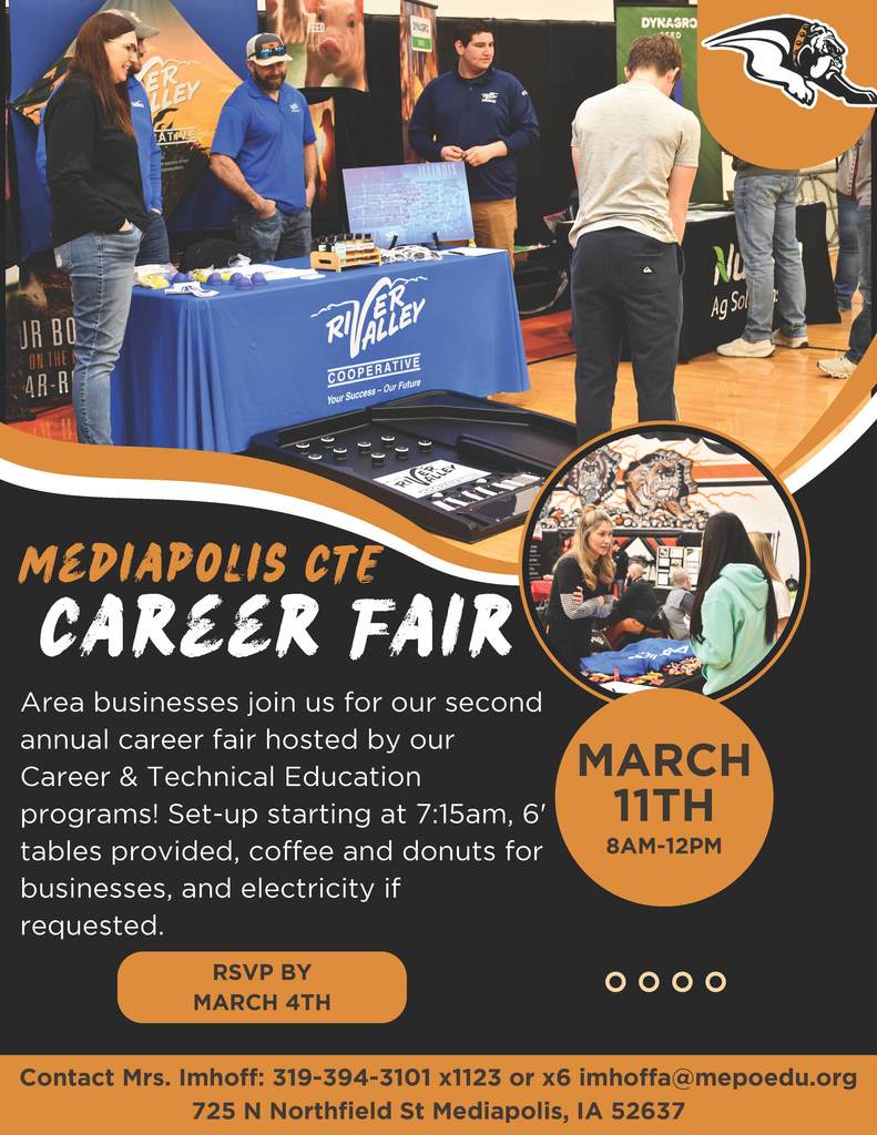 CTE Career Fair Flyer
