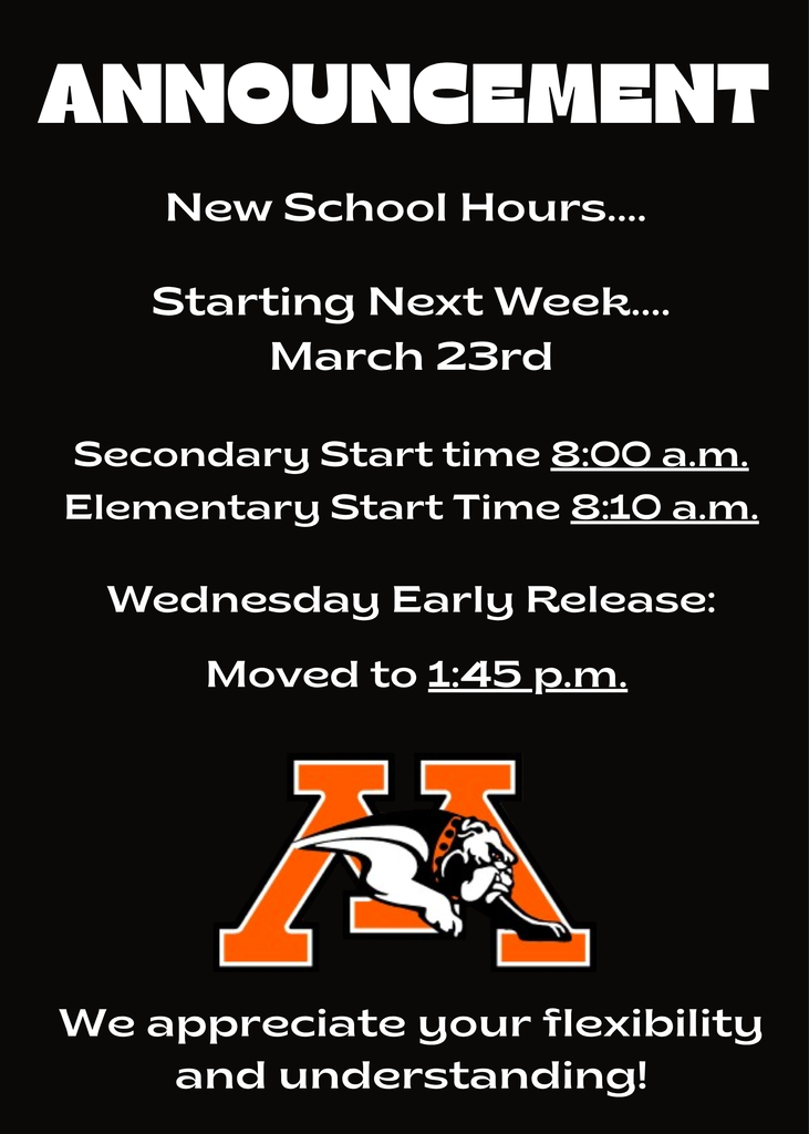 March 20th Annoucement