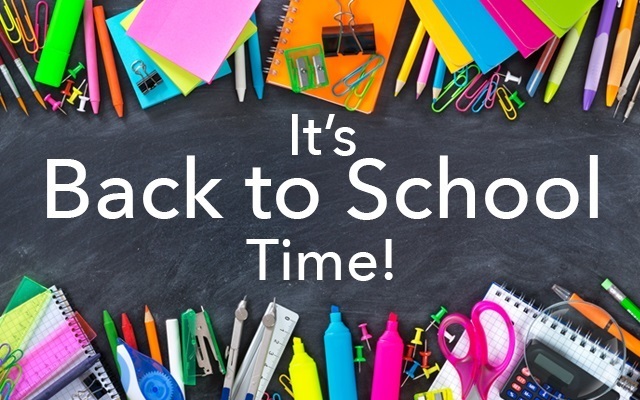 BACK TO SCHOOL NEWS