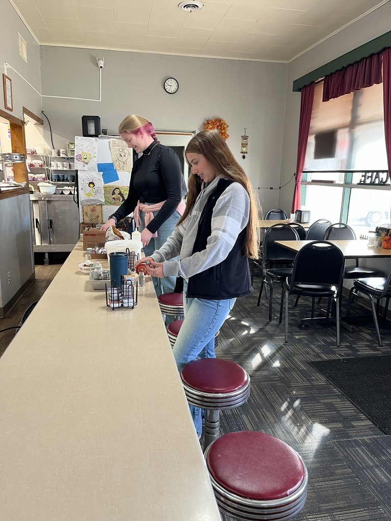 Assisting at the Medina Cafe