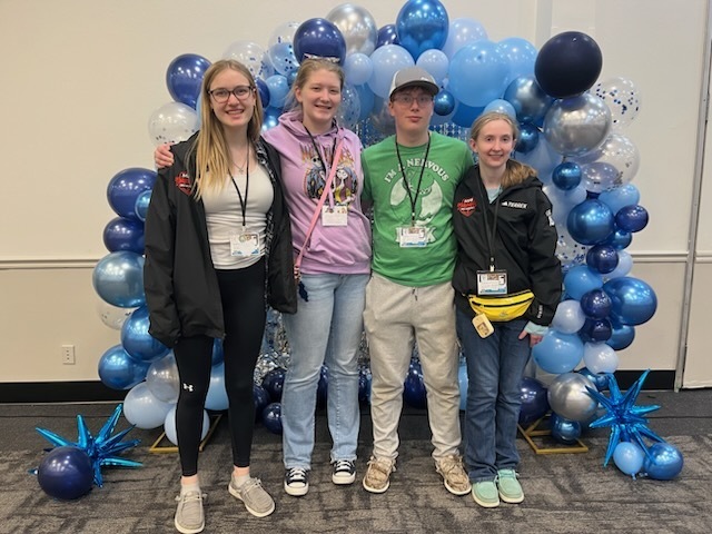 MHS Student Council Members at the State StuCo Conference 