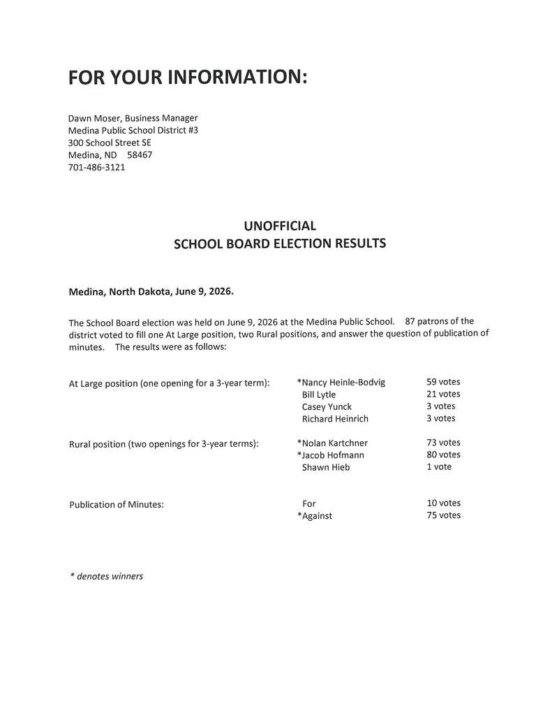 election notice june 2026