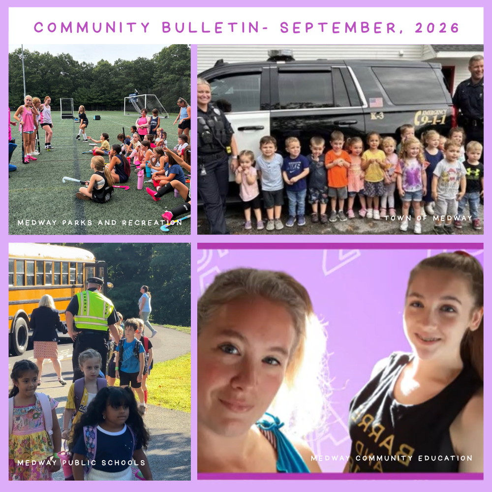 COMMUNITY BULLETIN - September, 2026