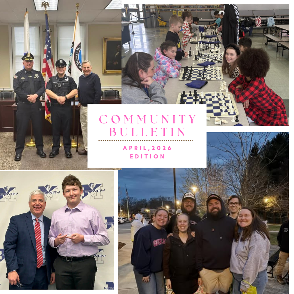 COMMUNITY BULLETIN - April,  2026 Edition