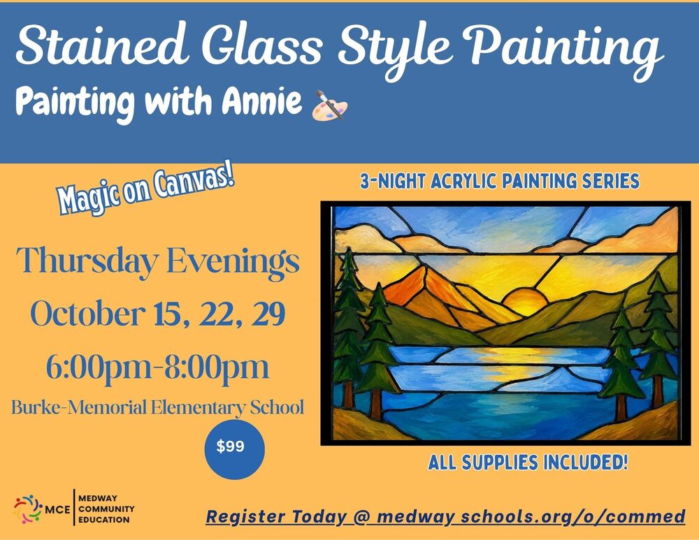 stained glass painting
