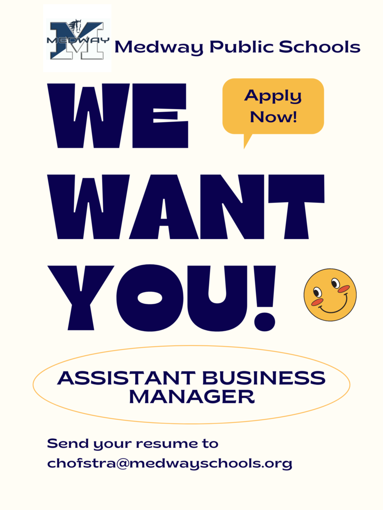 Medway Public Schools seeks an Assistant Business Manager