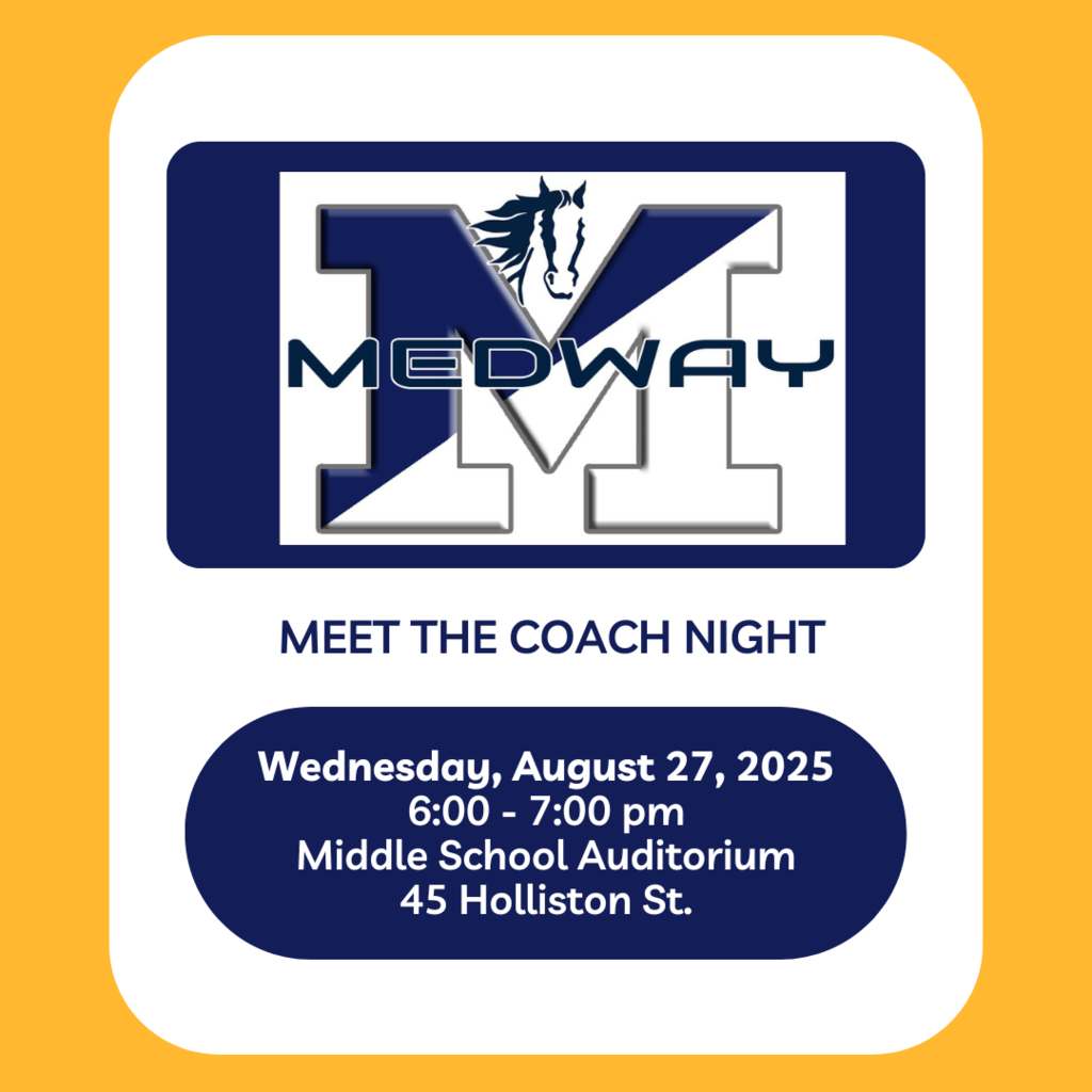 Medway Middle Schools' Meet the Coach Night