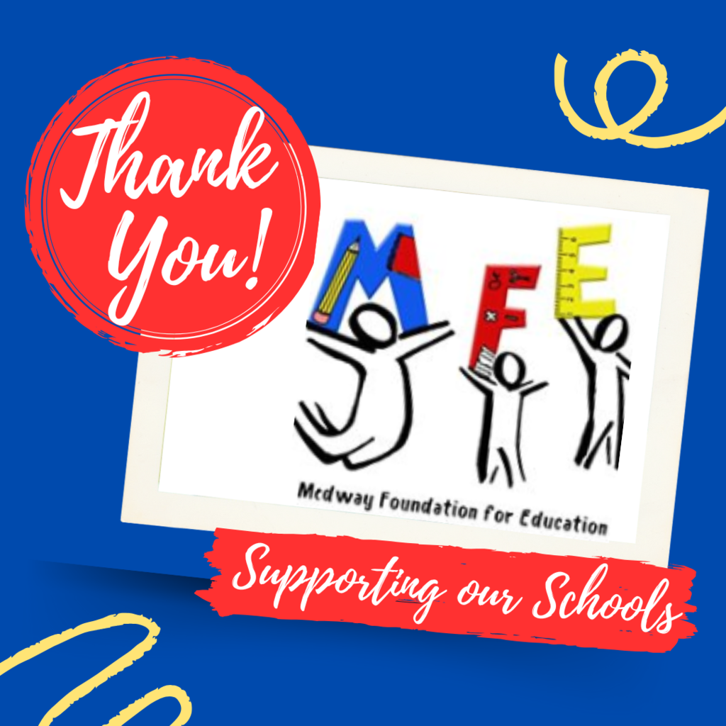 Thank you to Medway Foundation for Education