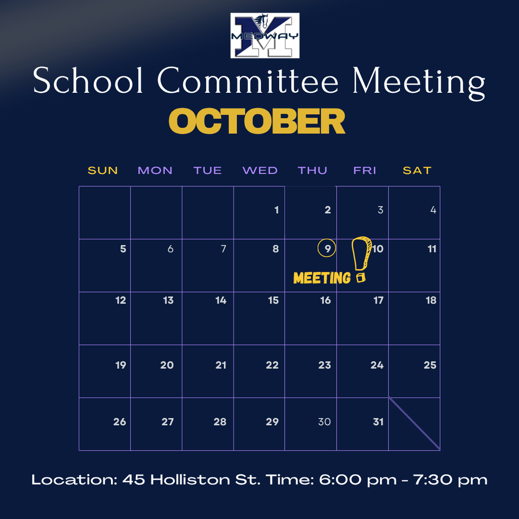 School Committee Meeting - October 9, 2025
