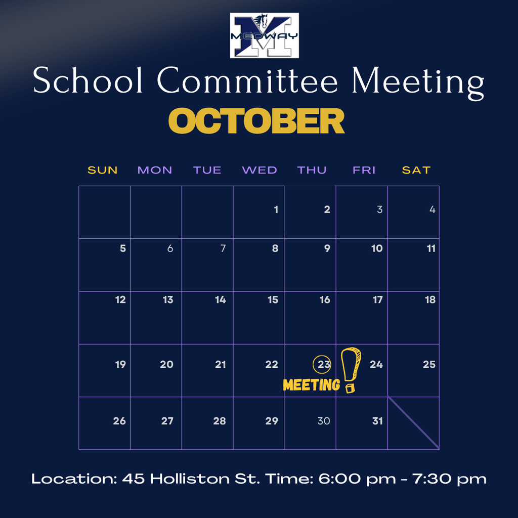 School Committee Meeting - October 23, 2025