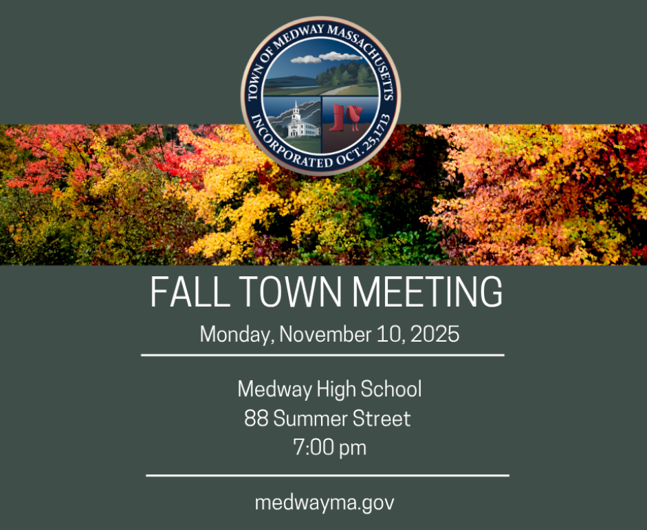 Fall Town Meeting, Monday, November 10, 2025