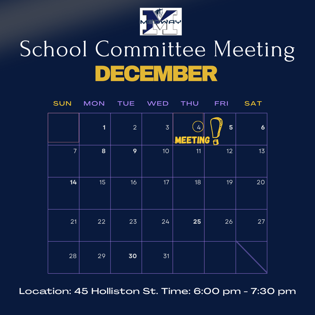 School Committee Meeting - December 4, 2025