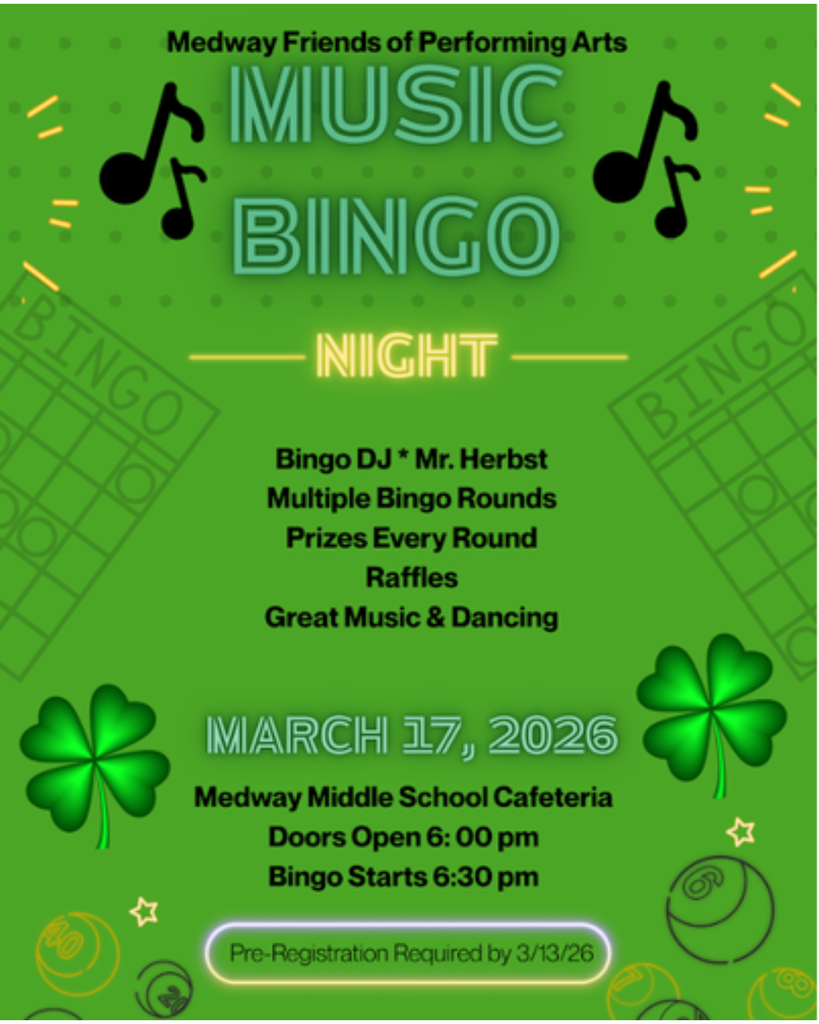 MFPA Music Bingo