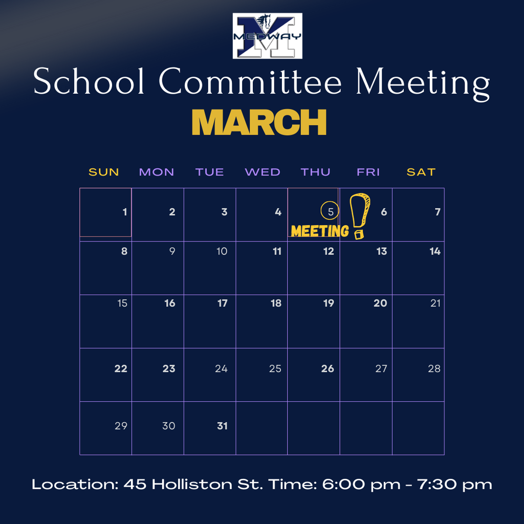 School Committee Meeting - March 5, 2026