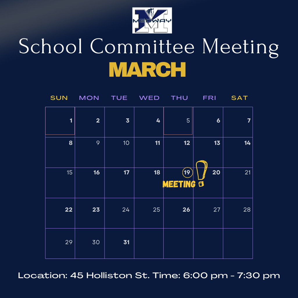 School Committee Meeting - March 19, 2026