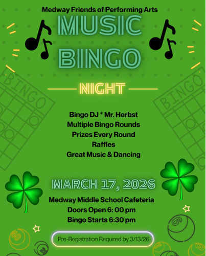 MFPA Music Bingo