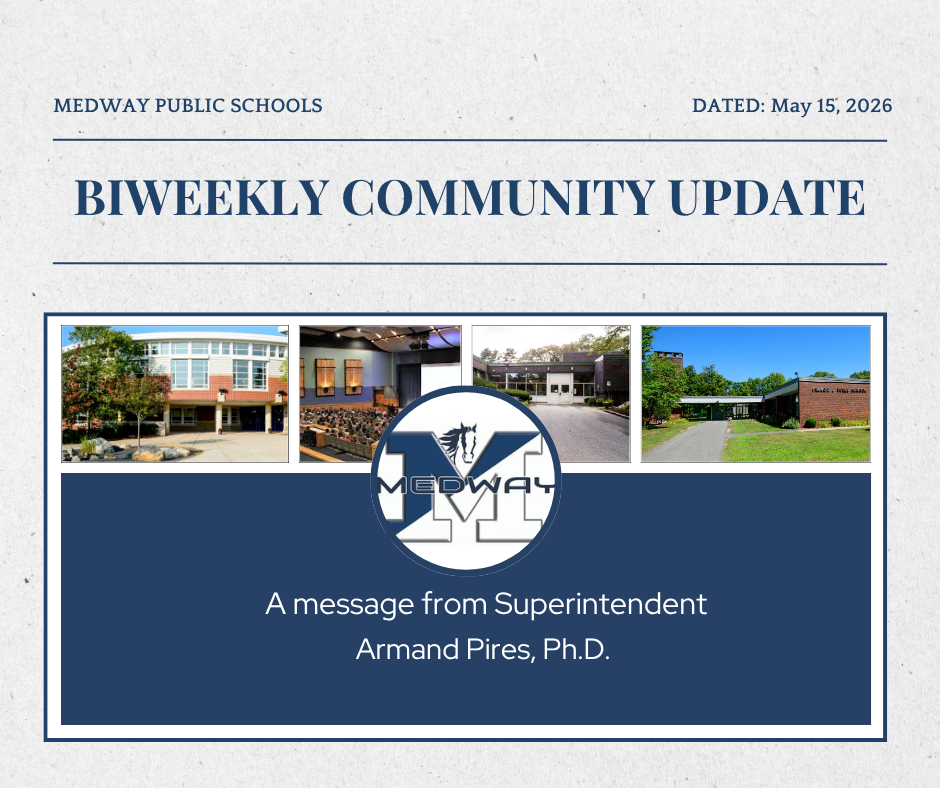 Biweekly Community Update - dated May 15, 2026