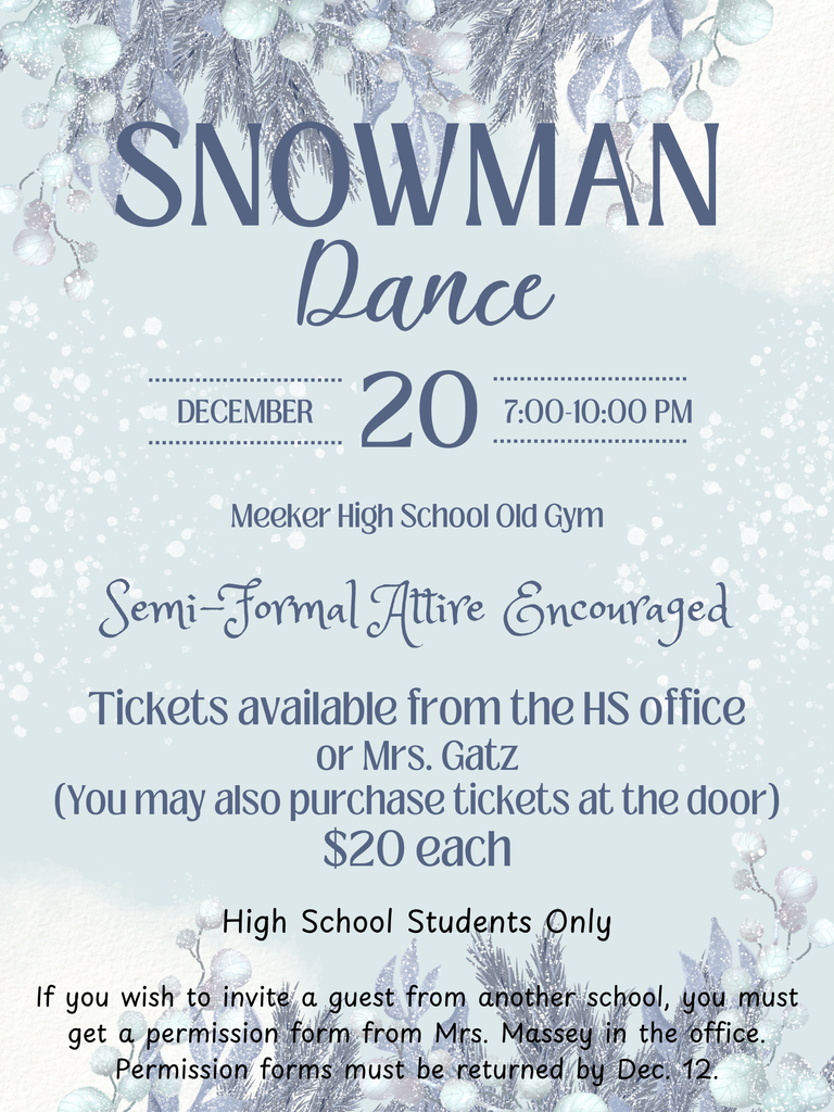 Snowman Flyer