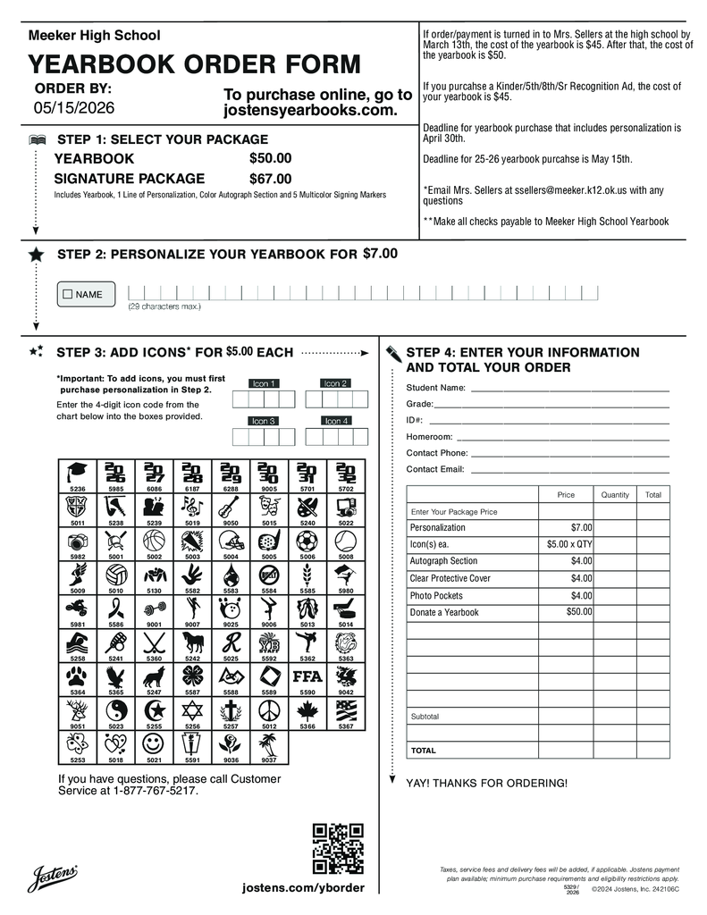 order form 2026