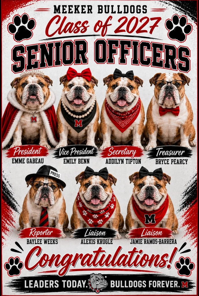senior class officers 202627