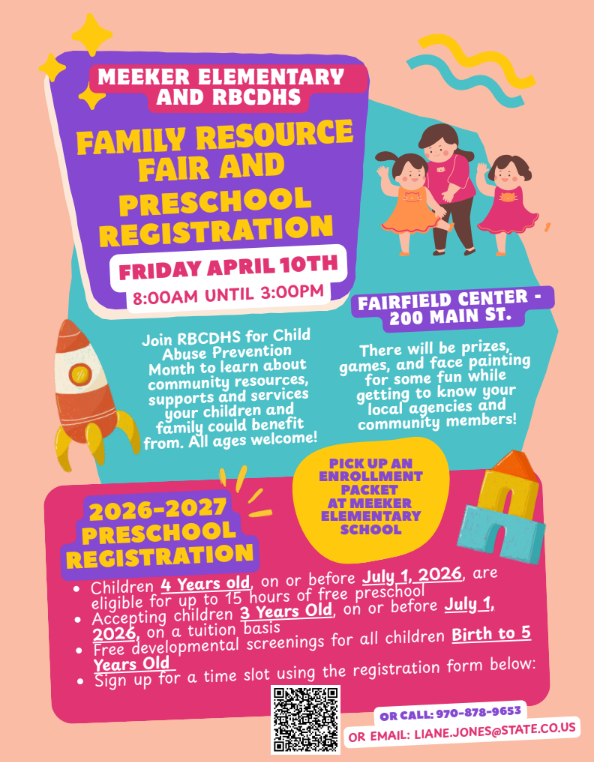 Family Resource and preschool registration