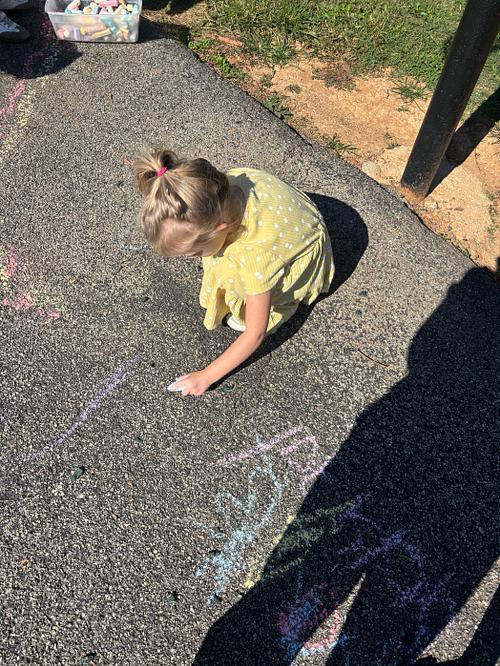 Child with Chalk