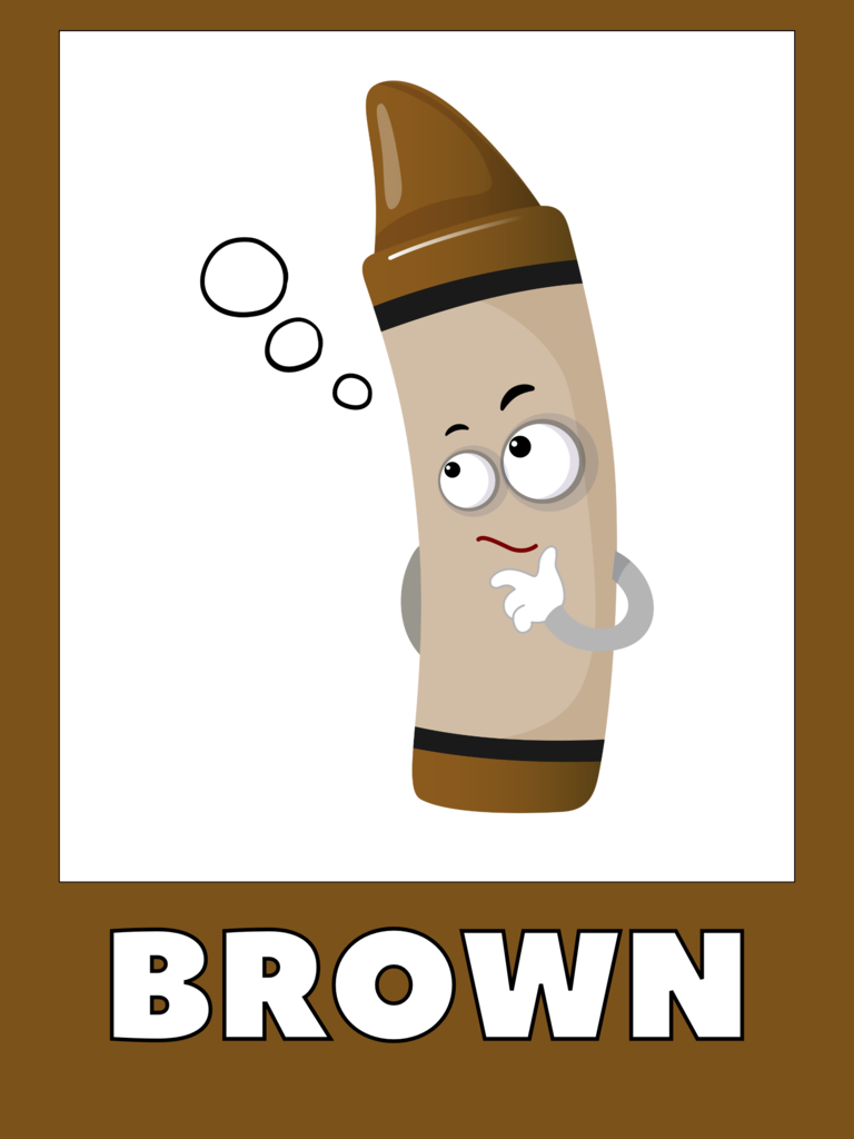 brown