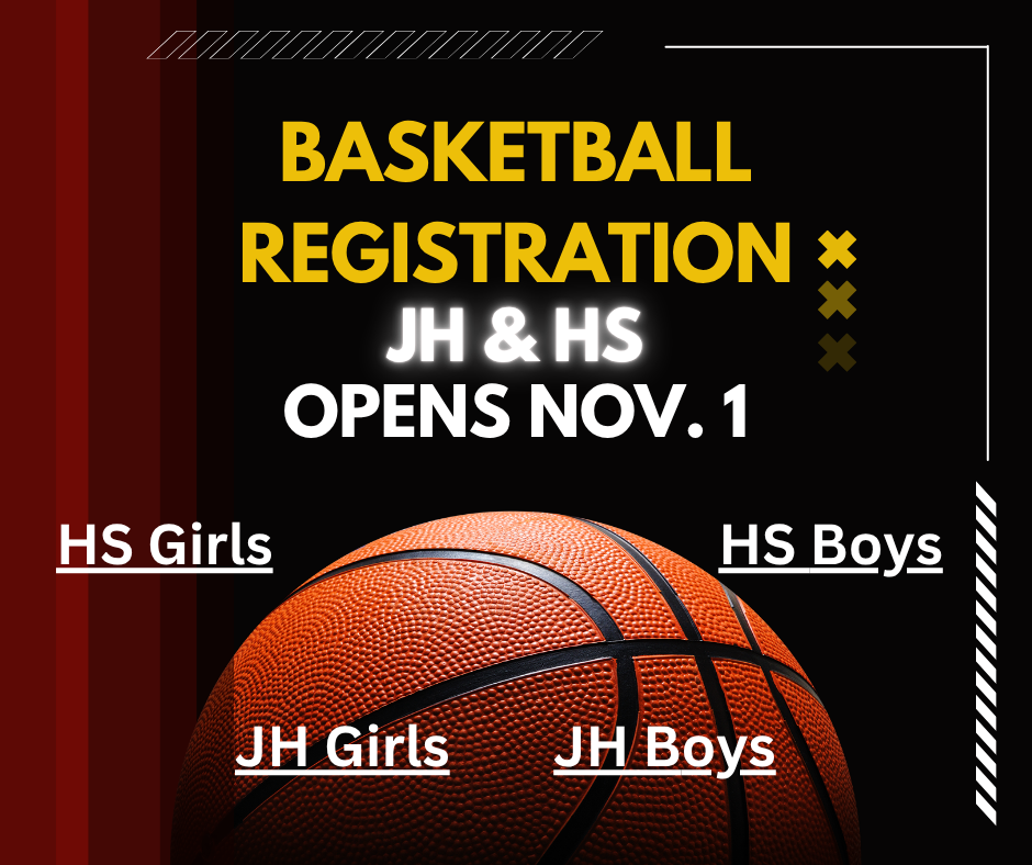 Basketball Registration - Nov. 1