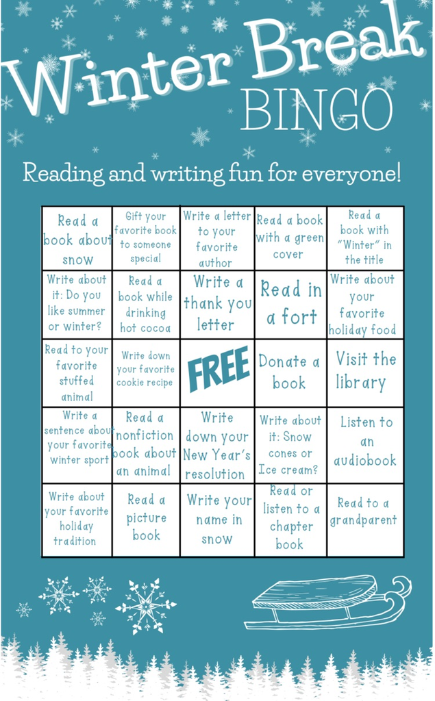 reading bingo 