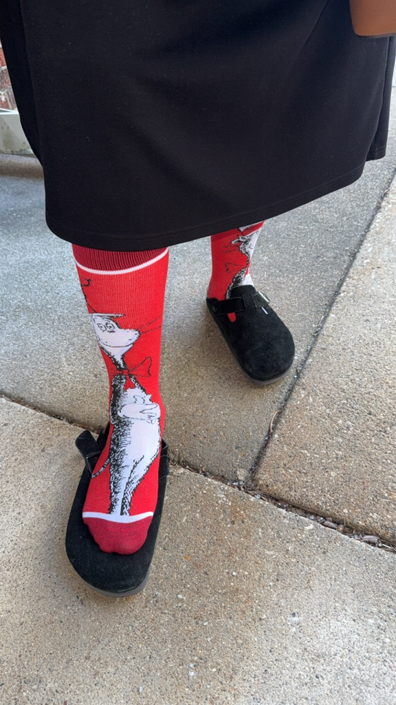 crazy socks by Mrs.Peters 