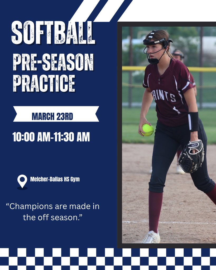 Practice Monday, March 23rd.