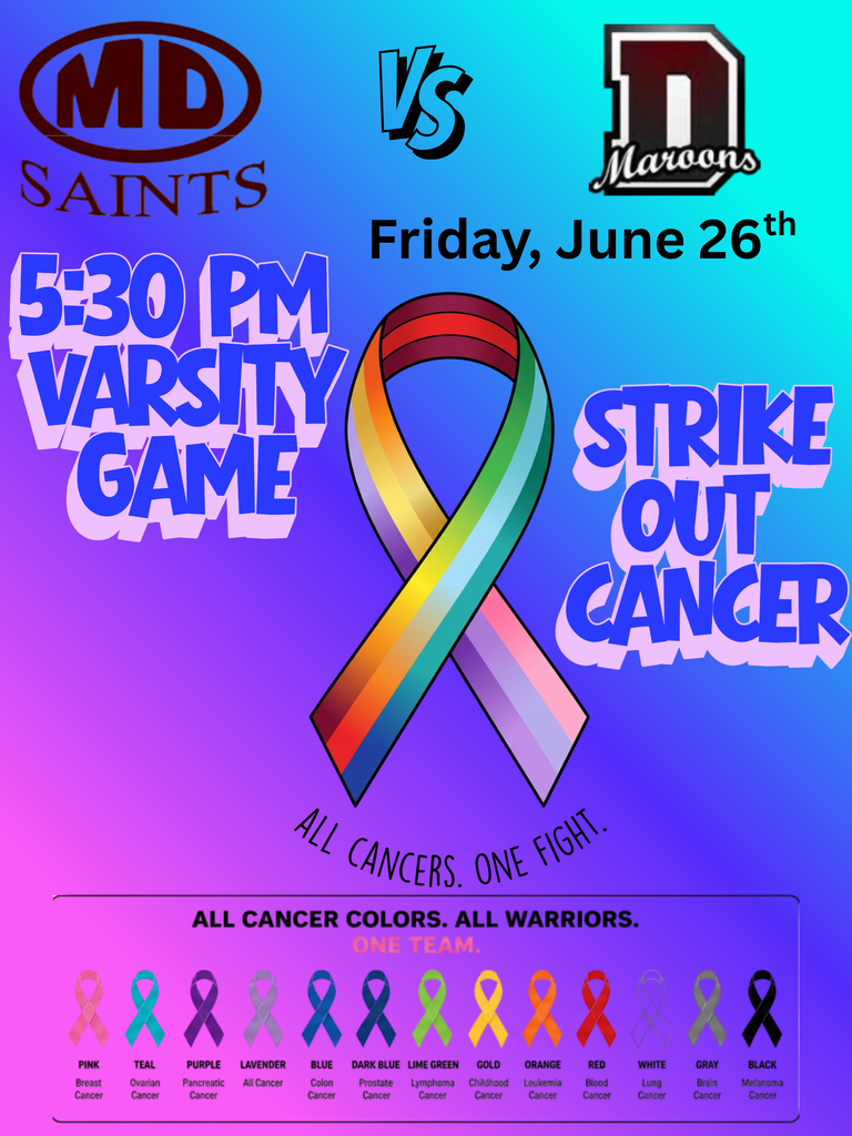 Strike Out Cancer poster