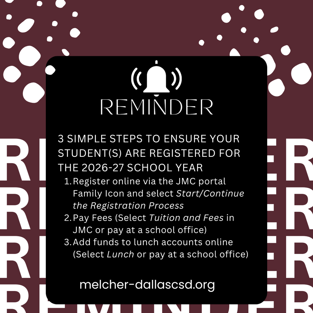 Registration Reminder