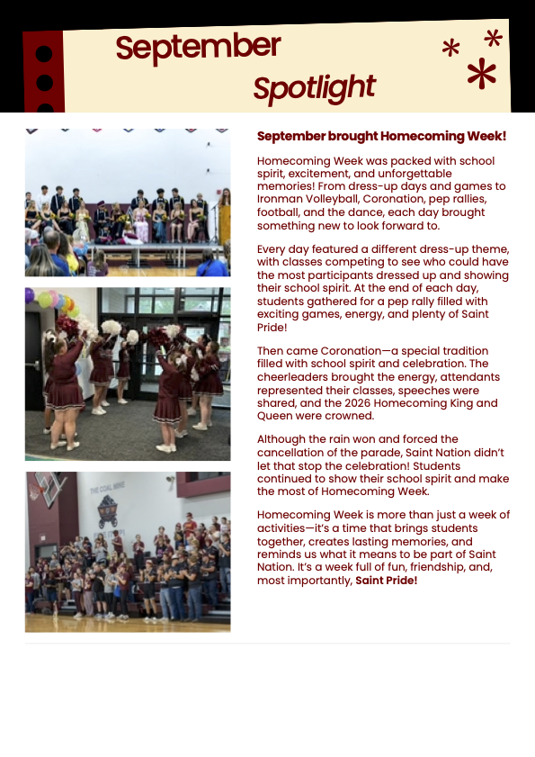 September Newsletter