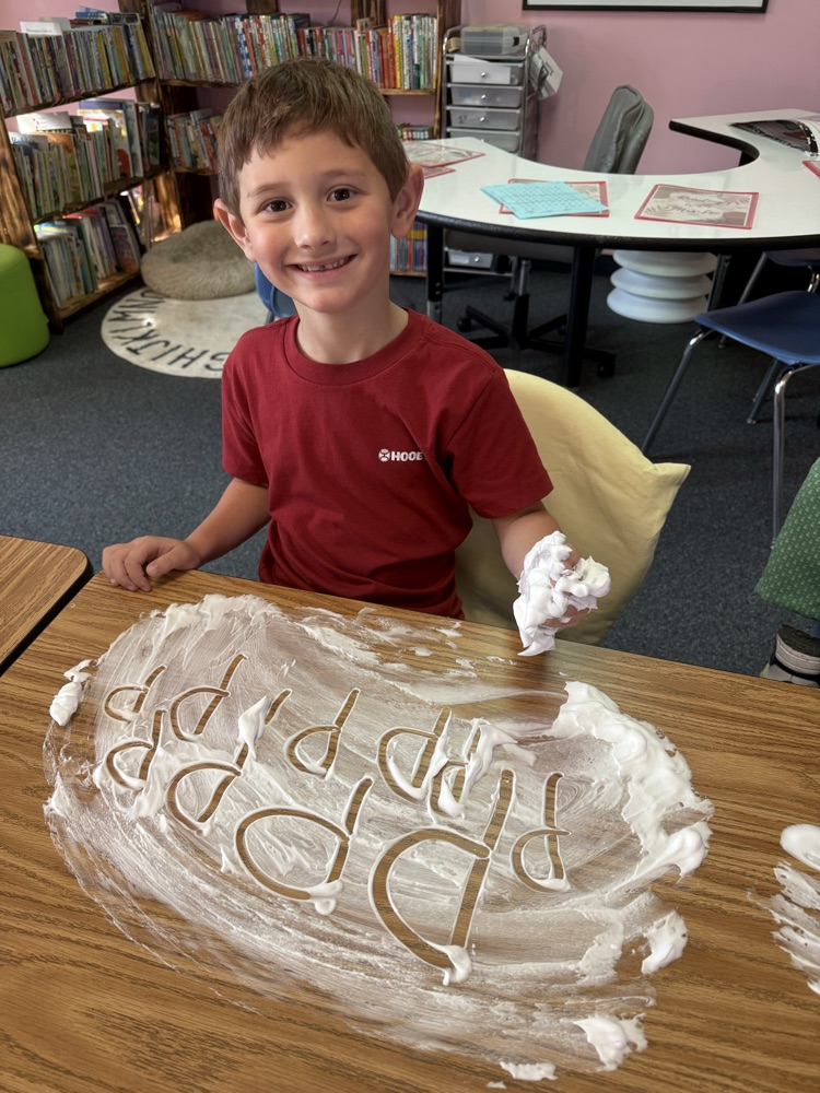 Beau worked so hard writing P multiple times!