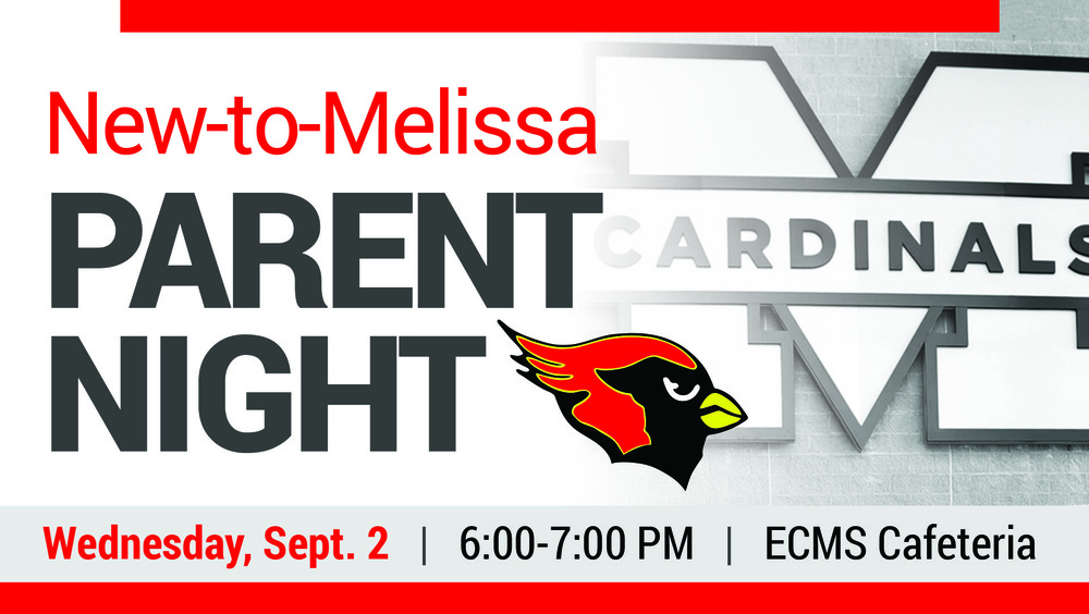 New-to-Melissa Parent Night September 2