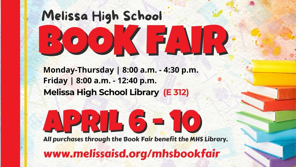 MHS Book Fair April 6-10