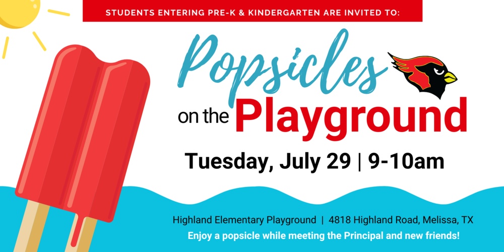 Popsicles on the Playground Highland Elementary