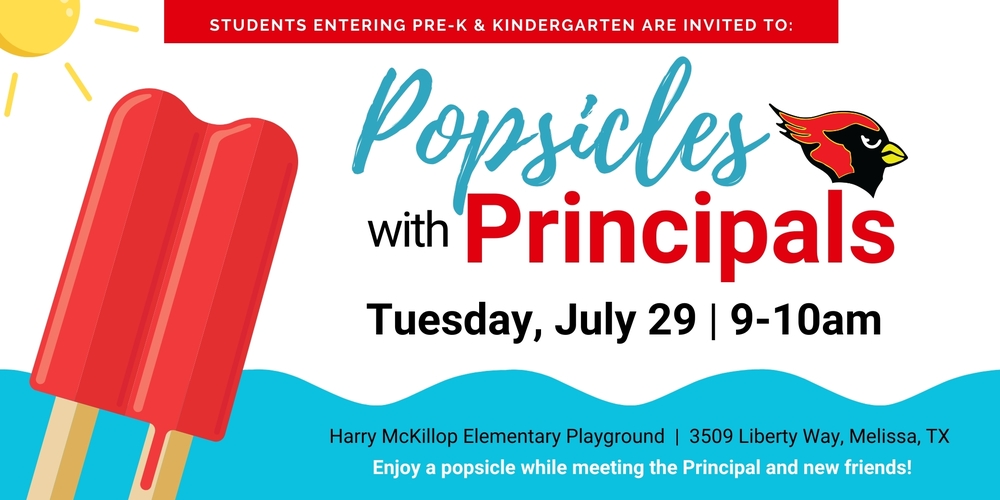 HME Popsicles with Principals