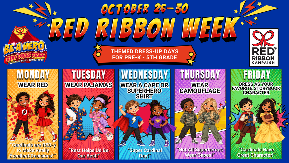 Celebrating Red Ribbon Week from Oct. 26-30, 2026