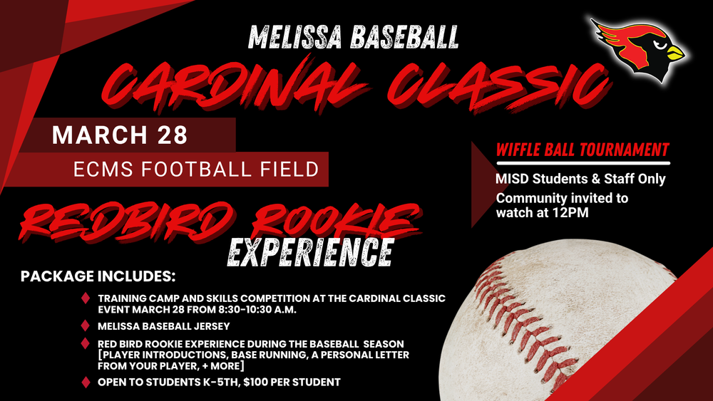 Melissa Baseball Cardinal Classic