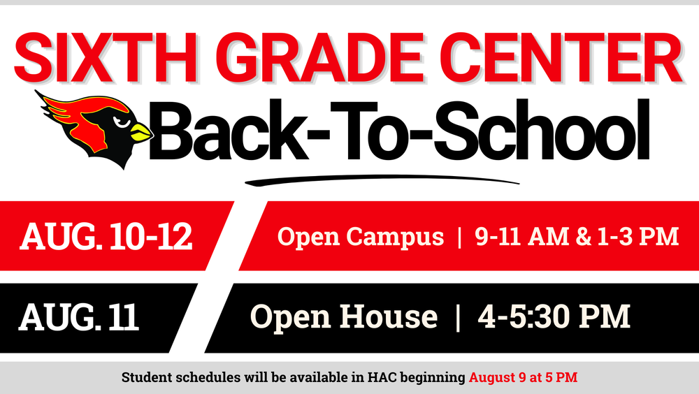 SGC Back-To-School Events