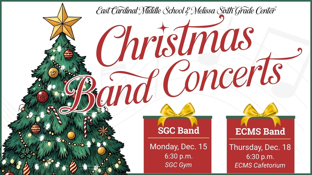 ECMS & SGC Christmas Band Concerts
