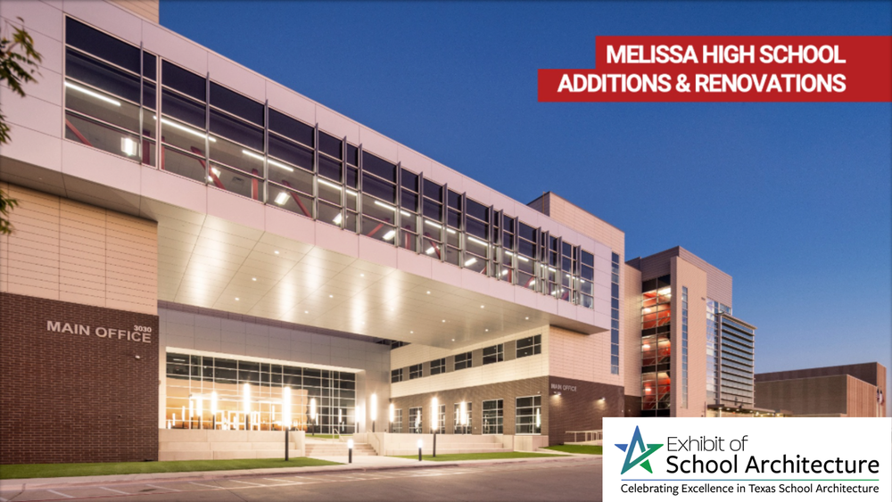 Melissa High School Campus Recognized in the 2026-27 Exhibit of School Architecture