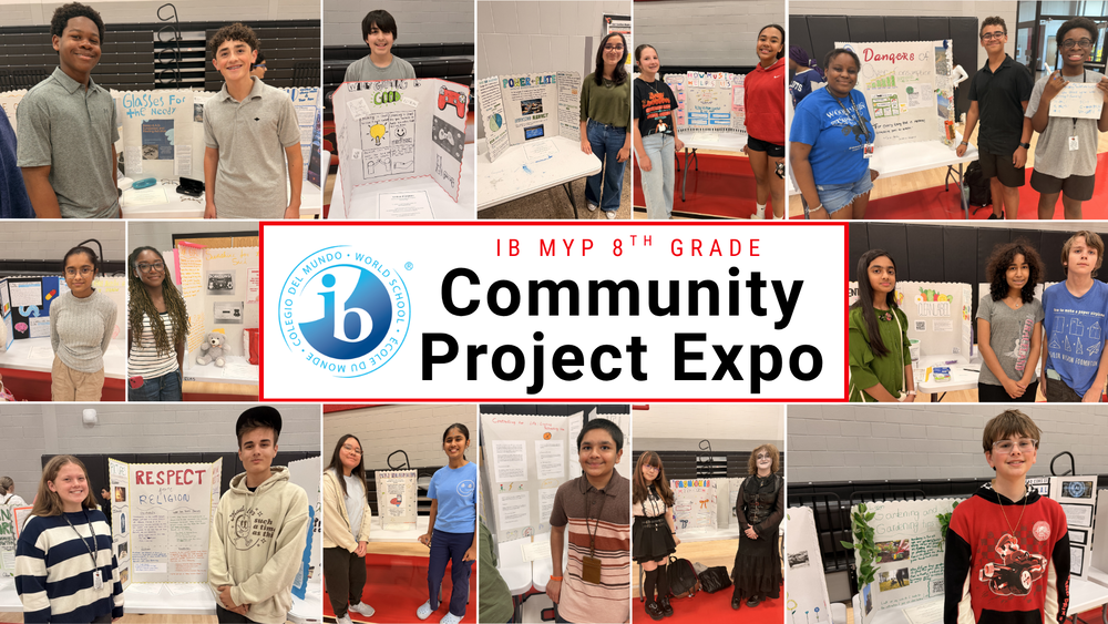 IB Middle Years Programme Excels at Community Project Expo