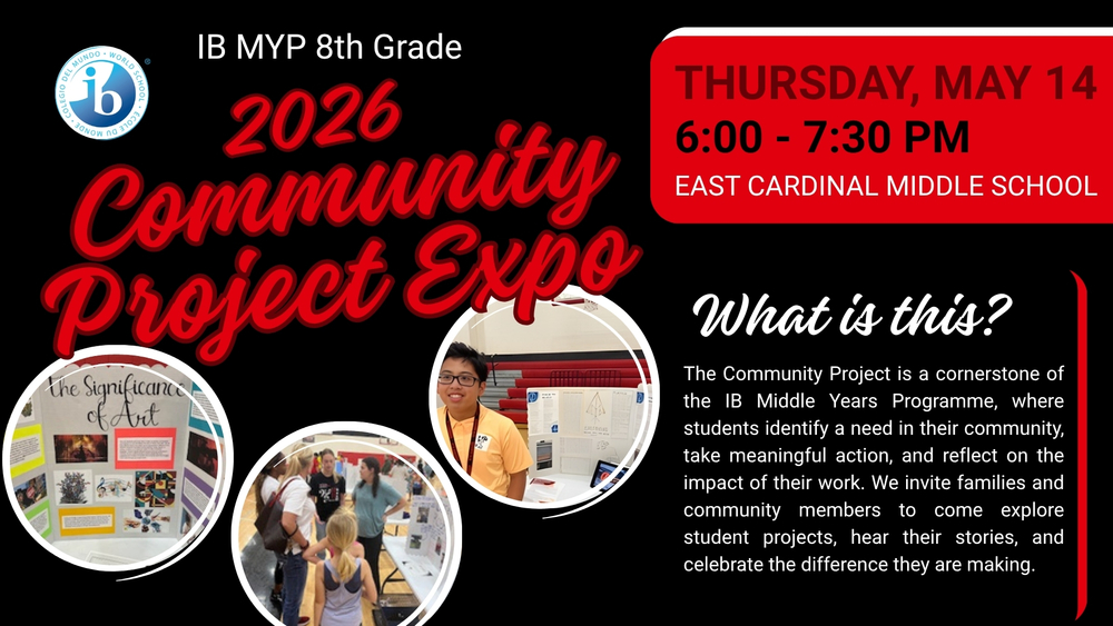 IB Middle Years Programme Hosts 2026 Community Project Expo on May 14