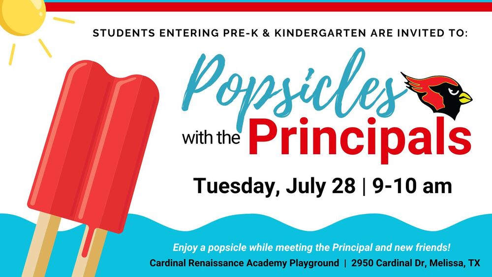 Popsicles with Principals - July 28, 2026
